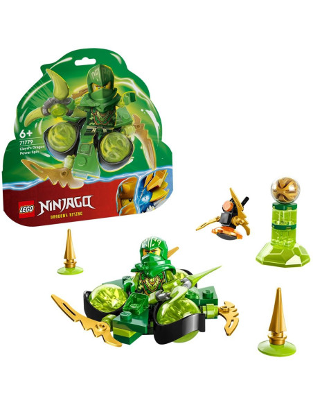 71779,Lego Ninjago Rotirea Spinjitzu Al Lui Lloyd Cu Puterea Dragonului 71779