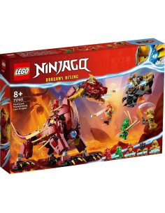 71793,Lego Ninjago Dragonul De Lava Transformator Cu Val De Caldura 71793
