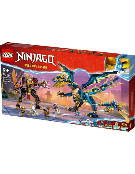 71796,Lego Ninjago Dragonul Stihie Vs Robotul Imparatesei 71796