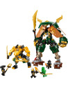 71794,Lego Ninjago Robotii Din Echipa Ninja A Lui Lloyd Si Arin 71794