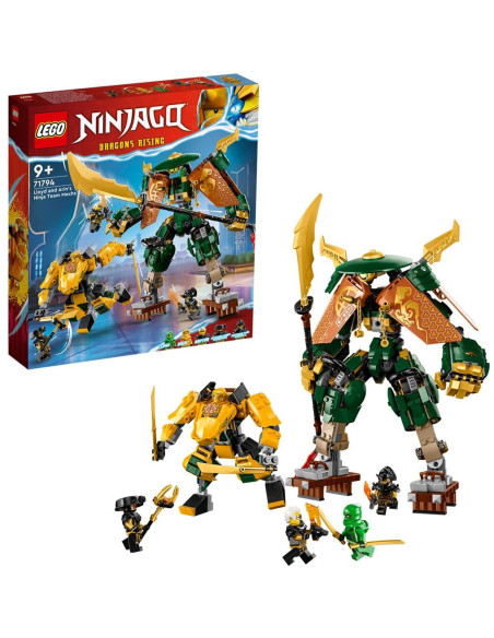 71794,Lego Ninjago Robotii Din Echipa Ninja A Lui Lloyd Si Arin 71794