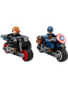 76260,Lego Super Heroes Motocicletele Lui Black Widow Si Captain America 76260