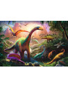 TR-16277,Puzzle Trefl 100 Pe Taramul Dinozaurilor
