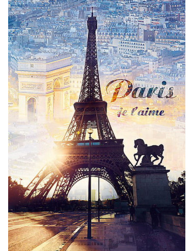 TR-10394,Puzzle Trefl 1000 Paris In Zori