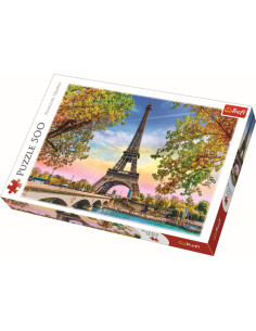 TR-37330,Puzzle Trefl 500 Romanticul Paris