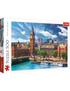 TR-37329,Puzzle Trefl 500 O Zi Cu Soare La Londra