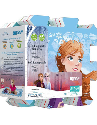 TR-61137,Puzzle Trefl Din Spuma Frozen2