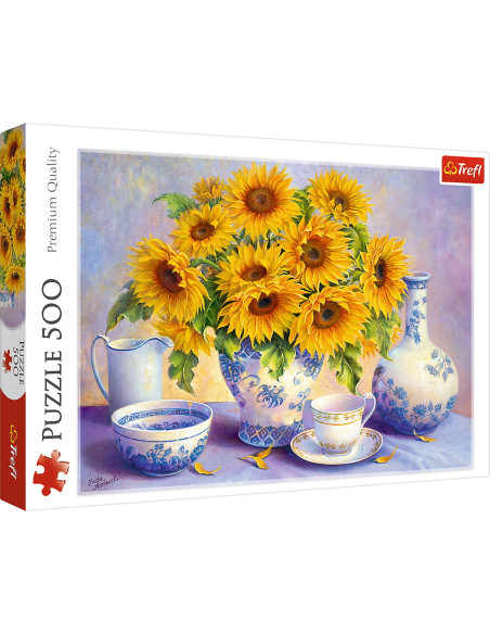 TR-37293,Puzzle Trefl 500 Floarea Soarelui