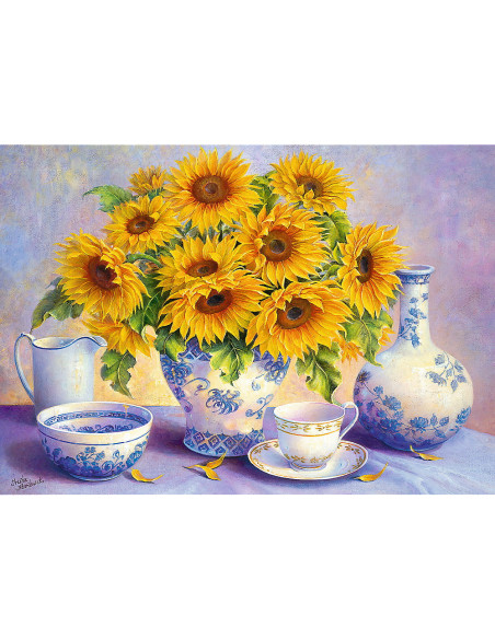 TR-37293,Puzzle Trefl 500 Floarea Soarelui
