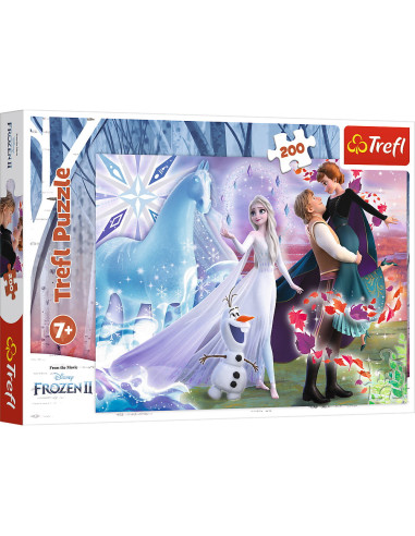 TR-13265,Puzzle Trefl 200 Frozen2 Universul Magic