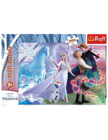 TR-13265,Puzzle Trefl 200 Frozen2 Universul Magic