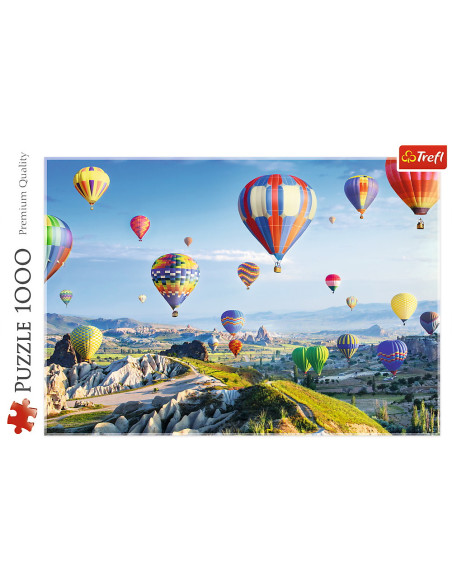 TR-10613,Puzzle Trefl 1000 Cappadoccia Baloane Cu Aer Cald