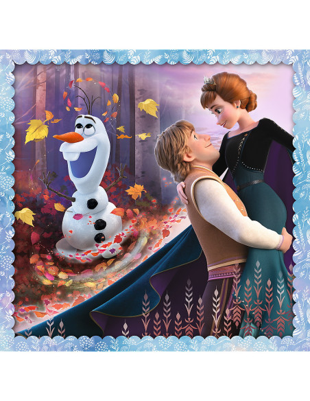 TR-34853,Puzzle Trefl 3in1 Frozen2 Regatul De Gheata