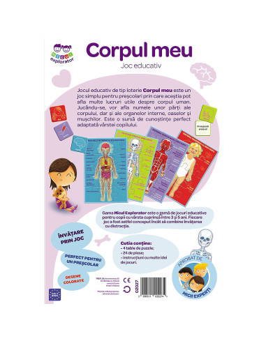 TR-2027,Joc Corpul Meu Micul Explorator