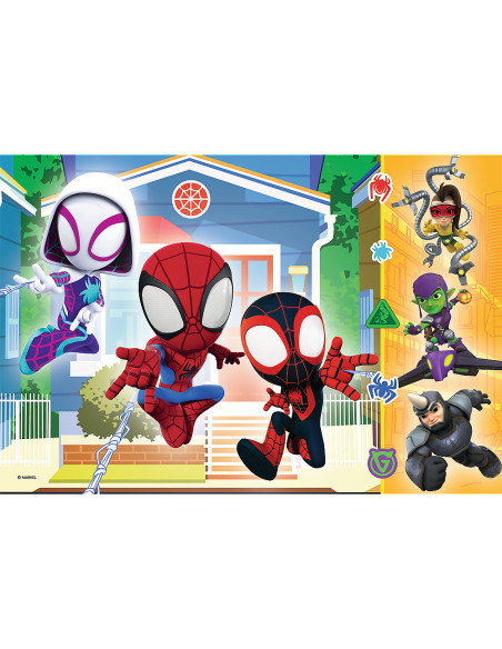 TR-17371,Puzzle Trefl 60 Lumea Lui Spidey