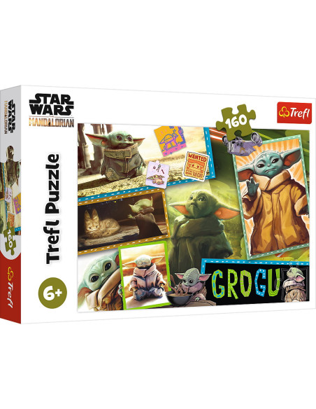 TR-15411,Puzzle Trefl 160 Star Wars Mandalorianul