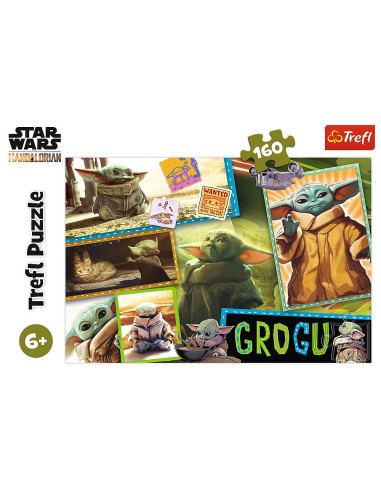 TR-15411,Puzzle Trefl 160 Star Wars Mandalorianul