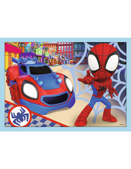 TR-34611,Puzzle Trefl 4in1 Spiday Echipa Spiday