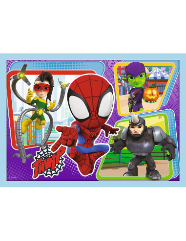 TR-34611,Puzzle Trefl 4in1 Spiday Echipa Spiday