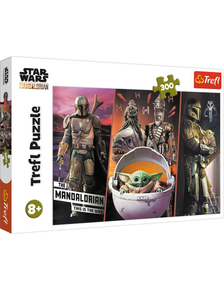 TR-23002,Puzzle Trefl 300 Star Wars Mandalorianul
