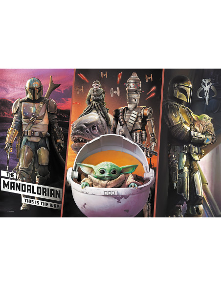 TR-23002,Puzzle Trefl 300 Star Wars Mandalorianul