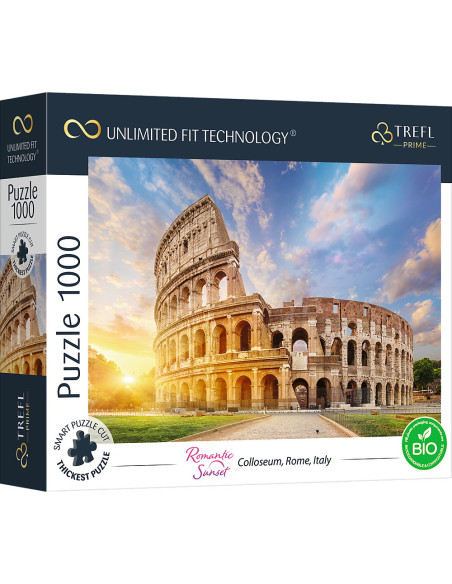 TR-10691,Puzzle Trefl Uft 1000 Colloseum Roma
