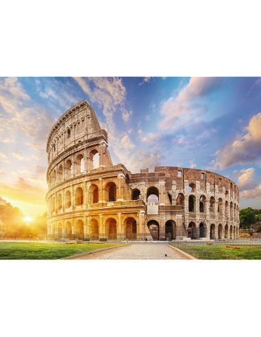 TR-10691,Puzzle Trefl Uft 1000 Colloseum Roma