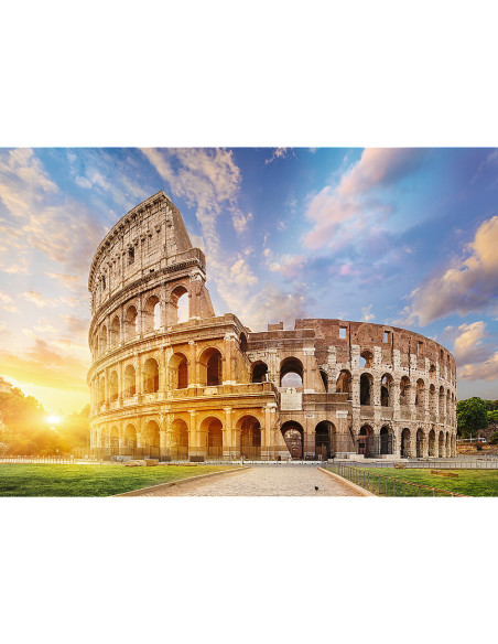 TR-10691,Puzzle Trefl Uft 1000 Colloseum Roma