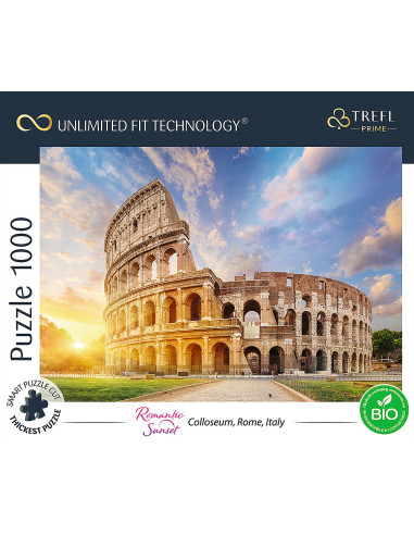 TR-10691,Puzzle Trefl Uft 1000 Colloseum Roma