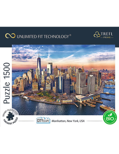 TR-26189,Puzzle Trefl Uft 1500 Manhattan