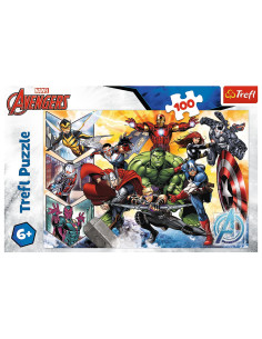 TR-16431,Puzzle Trefl 100 Marvel Avengers Puterea Razbunatorilor