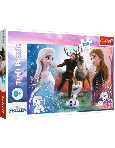 TR-23006,Puzzle Trefl 300 Disney Frozen 2 Magia