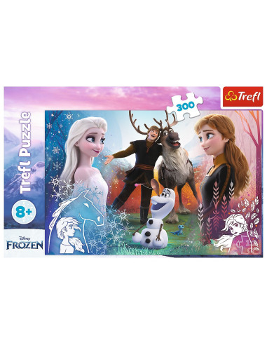TR-23006,Puzzle Trefl 300 Disney Frozen 2 Magia