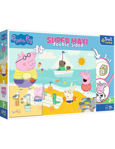 TR-41010,Puzzle Trefl Primo 24 Super Maxi Disney Peppa Pig