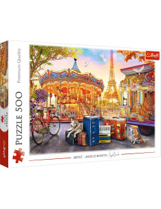 TR-37426,Puzzle Trefl 500 Sarbatoare In Paris