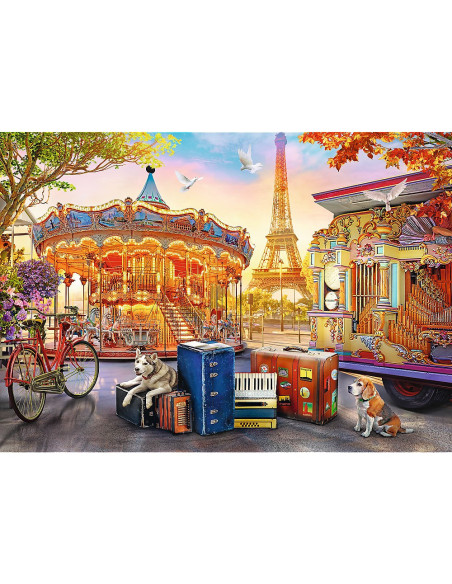 TR-37426,Puzzle Trefl 500 Sarbatoare In Paris