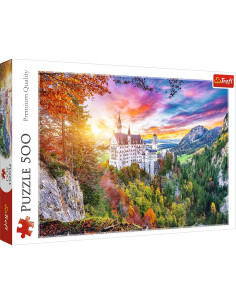 TR-37427,Puzzle Trefl 500 Casteul Neuschwanstein