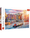 TR-37428,Puzzle Trefl 500 Amsterdam