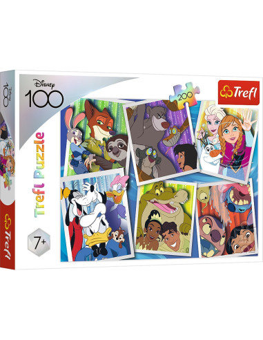 TR-13299,Puzzle Trefl 100 Disney Minunata Lume