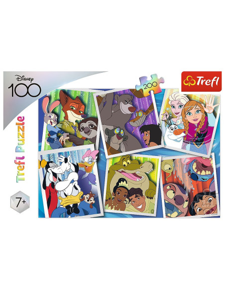 TR-13299,Puzzle Trefl 100 Disney Minunata Lume