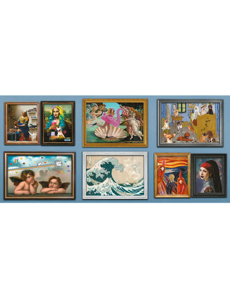 TR-81021,Puzzle Trefl Uft 9000 Colectie De Arta