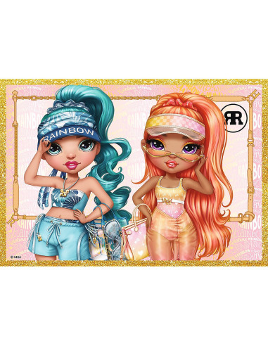 TR-96000,Puzzle Trefl 10in1 Rainbow High Papusile Fashion