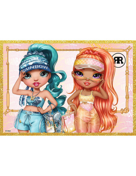 TR-96000,Puzzle Trefl 10in1 Rainbow High Papusile Fashion