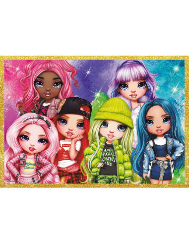 TR-96000,Puzzle Trefl 10in1 Rainbow High Papusile Fashion