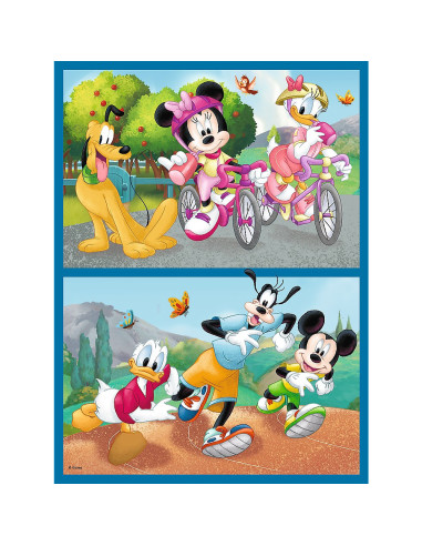 TR-93344,Puzzle Trefl 2in1 Memo Disney Eroii Disney