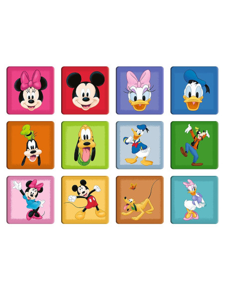 TR-93344,Puzzle Trefl 2in1 Memo Disney Eroii Disney