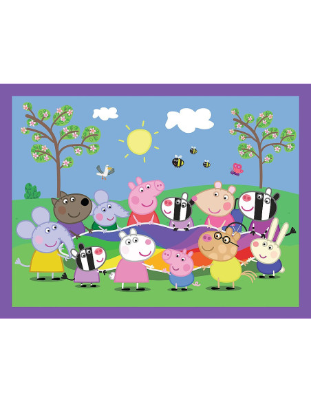 TR-93331,Puzzle Trefl 2in1 Memo Peppa Pig Momentele Fericite