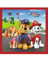 TR-34867,Puzzle Trefl 3in1 Patrula Catelusilor Catelusii Fericiti