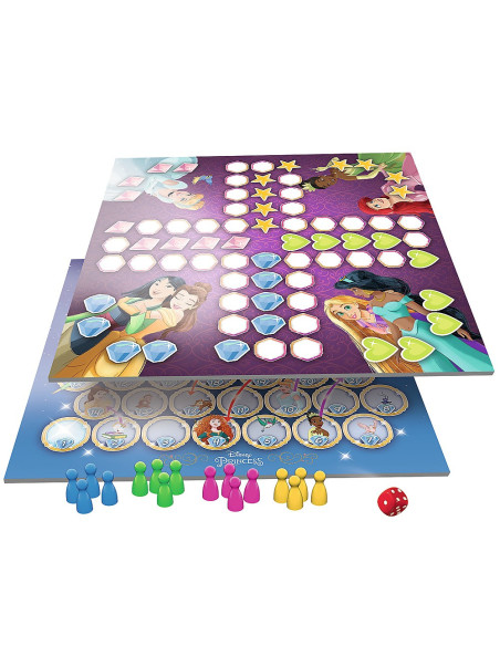 TR-2418,Joc Disney Princess 2in1 Ludo Si Serpisori Scari