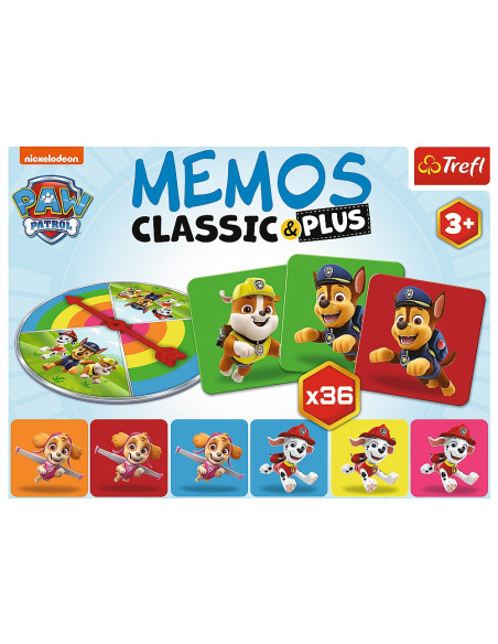 TR-2269,Joc Memos Classic Plus Patrula Catelusilor